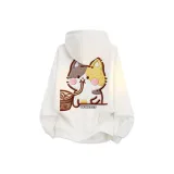 Белый граффити, котенок (утолщенный и с флисовой подкладкой)