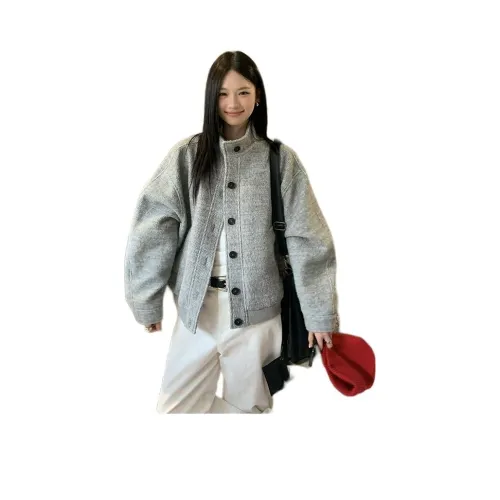 QINGYING Серый Женские Куртки