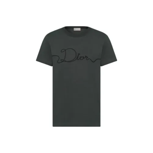 DIOR Мужские черные T-рубашки