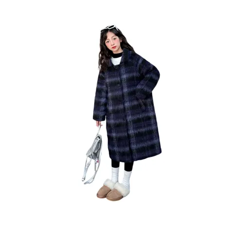 TLIT Синий Kids Шерстяное пальто