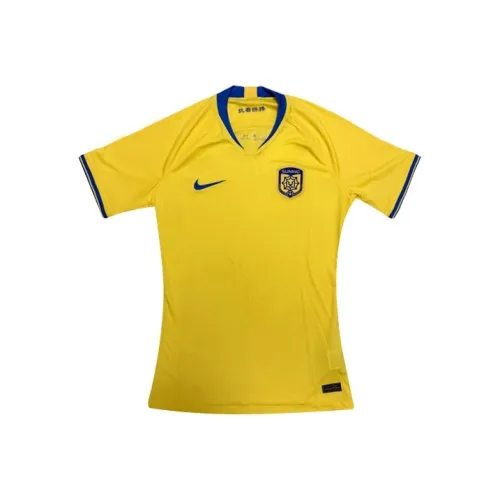 Nike Желтые Мужские Футбольные Джерси