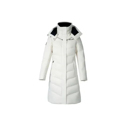 PELLIOT Айвори Белый Женские Пуховики