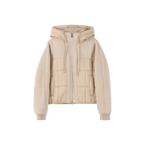 TOUCH Хлопковый пуховик женский хаки