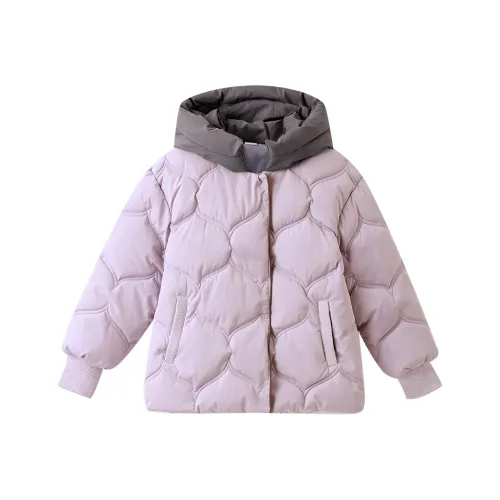 Деревянные дома Хлопковый пуховик Таро фиолетовый Подростки