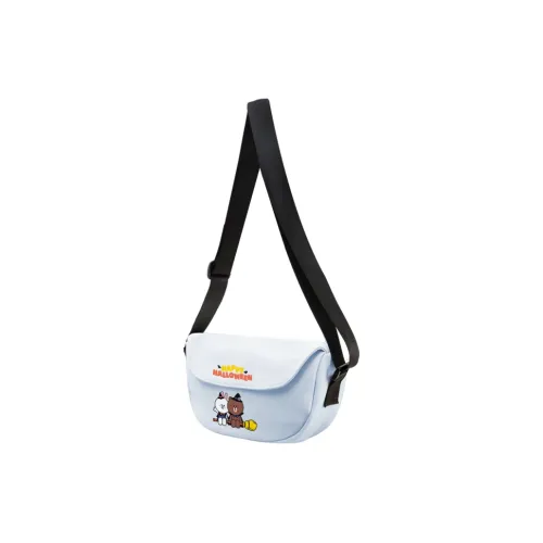 LINE FRIENDS Полиэстер Сумка через плечо Унисекс Light Синий