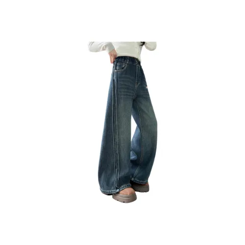 Teddy's Collection Винтажные синие бархатные штаны школьного возраста джинсы