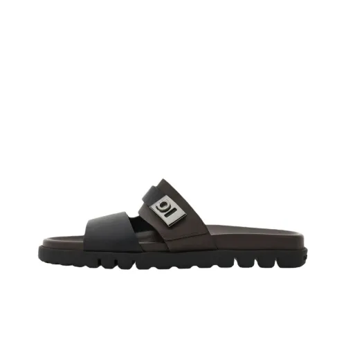 Ferragamo Hug Шлепанцы Мужские Черные