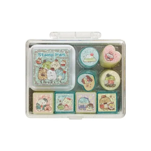 SAN X Белый медведь Corner Creatures Аниме-тематические печати