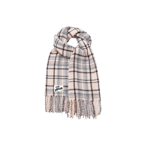 The Simpsons Полиэстеровые трикотажные шарфы Унисекс