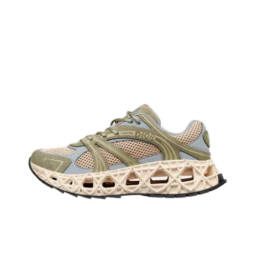 DIOR B35 NXXT Низкий Топ Повседневная Обувь Мужская Зеленая