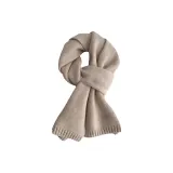 Бежевый, чистая шерсть, трикотажная ткань