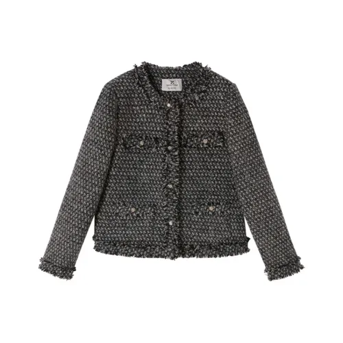 XIANGYING Средне-серый Женские Куртки