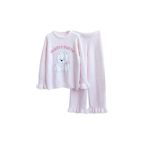 Kosrood Pink Women's Pajama Sets Косруд Розовый Женский Комплект Пижам