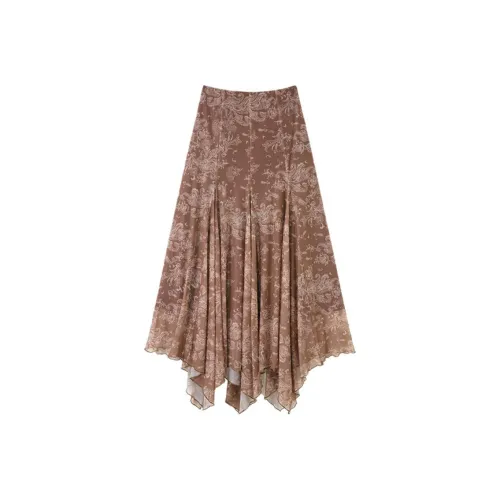 DX.DAXI Повседневный Длинный Юбка Женские