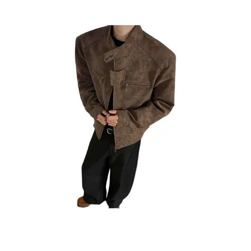 UNA RETA Унисекс Кожаные куртки