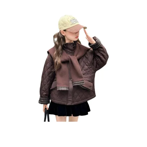 TONYBEAR Кофейный Унисекс Утеплённые куртки