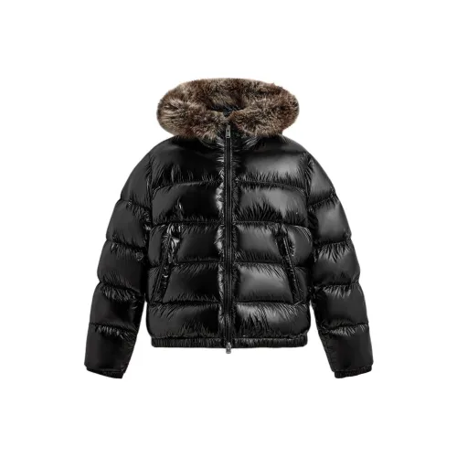 ZARA Черный Мужской Пуховик