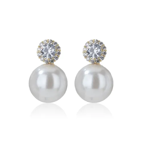 Серьги QLADY из стерлингового серебра 925 пробы унисекс