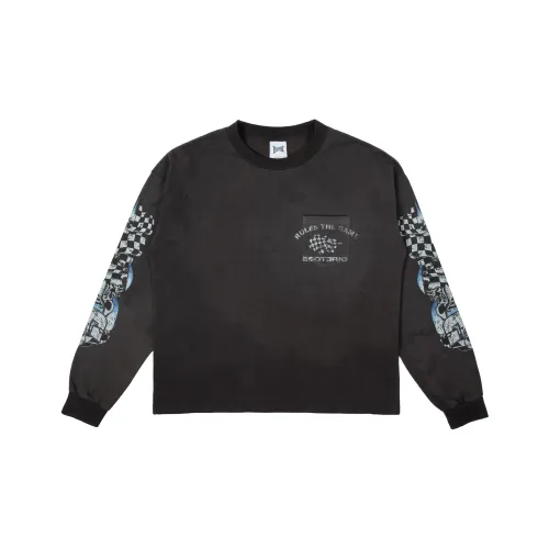 ESOTERIC THING WORN Карман Длинный Рукав Свитшот Мужской