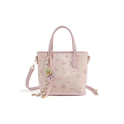 SPONGEBOB SQUAREPANTS ПУ (полиуретан) Сумка Стандартная Женская Розовая