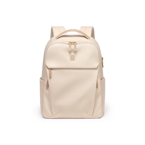 POLO Ткань Рюкзак Женские Молочно-чайный абрикос Черный