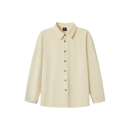 WAYNEXZAVIER Абрикос Мужские Рубашки