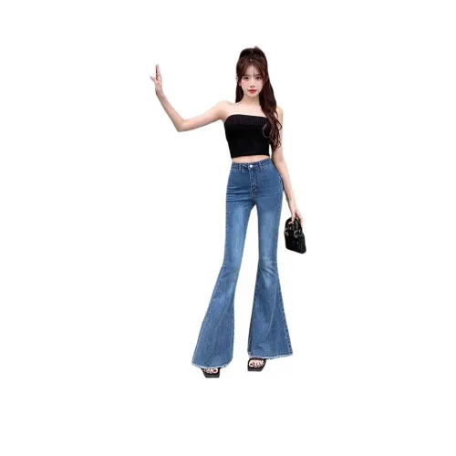 PAZZO Blue Women's Jeans PAZZO Синий Женские Джинсы