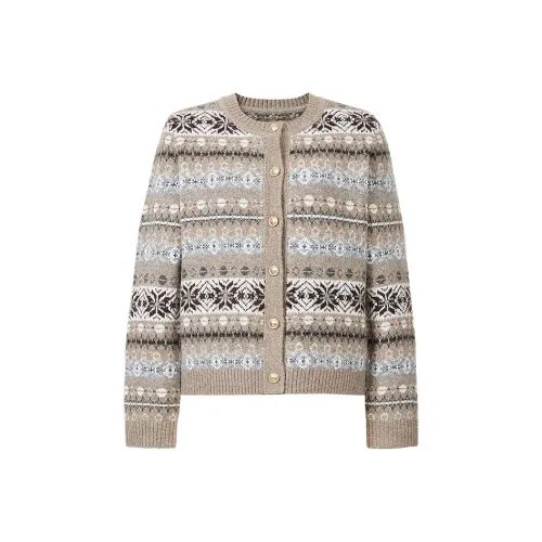 Hopeshow Регби Коричневый 033 Женские Трикотаж