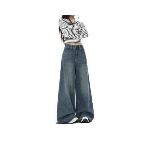 BELOVED STARRY Синий Женские Джинсы