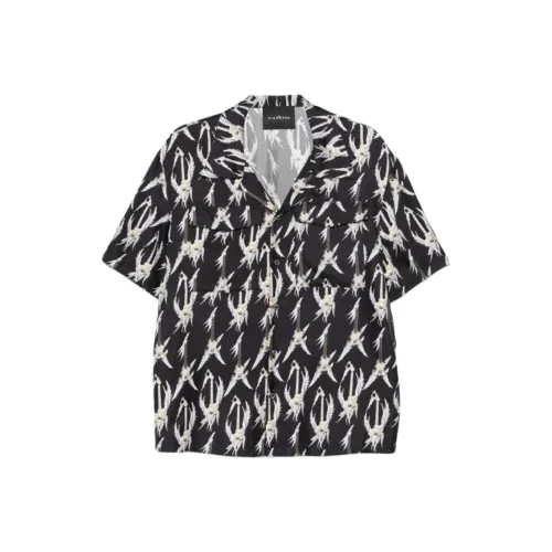 JOHN RICHMOND Мужские черные рубашки