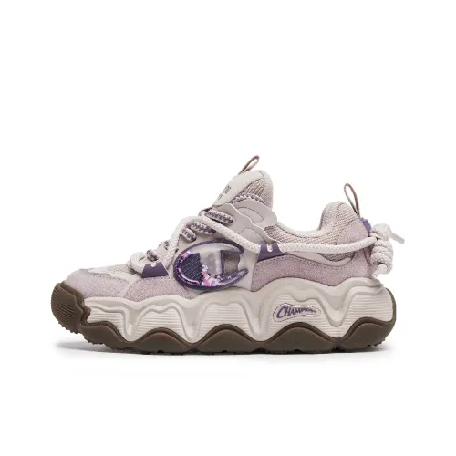 Champion Balance Low Top Скейтборд Кроссовки Женские Призрачный Cloud Purple Серый тон Виноградный фиолетовый