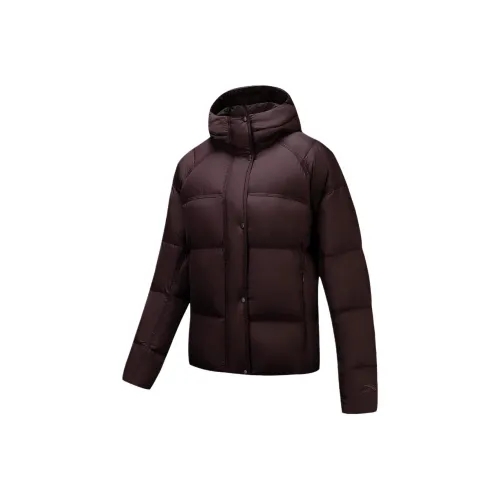 ANTA SUPERSTORE Какао-коричневый Женские Пуховики