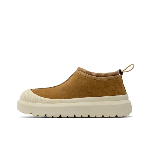 MIIOW Термический Износостойкий Увеличивающий Высоту Противоскользящий Покрытие Короткие Снежные Ботинки Мужские