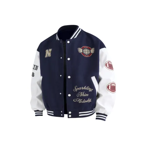NHIM Бейсбольная куртка пальто унисекс
