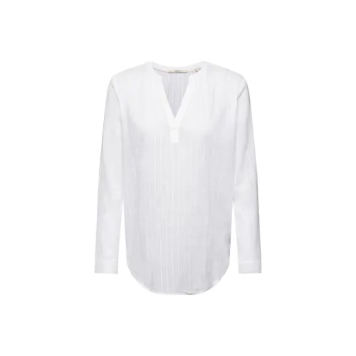 ESPRIT Белые Женские Рубашки