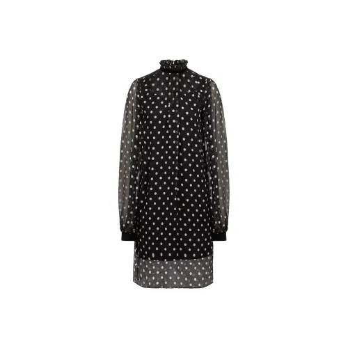 Nina Ricci Длинное платье с длинными рукавами женское