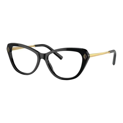 Ralph Lauren Металл Ацетат Оправа для очков "Кошачий глаз" Женская Черная