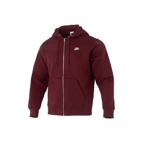 Nike Темно-красные Мужские Куртки