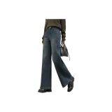 Винтажный синий (брушированный, утолщенный, версия)