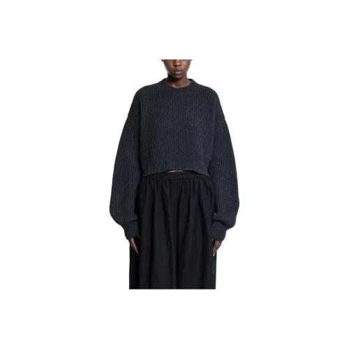 UMA WANG Темно-серый Женский Свитер