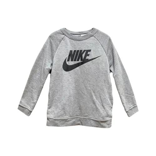 Nike Темно-серый женский свитшот