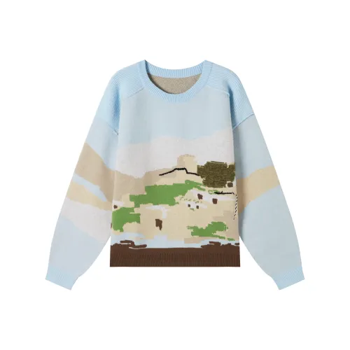 DIALOGUE Пудрово-голубой Женские Свитера