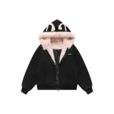 Чёрный Розовый [В комплекте с съемной брошью]