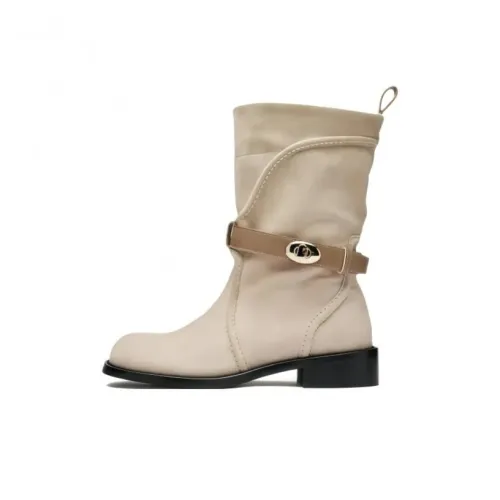 SHUXIAOBEI Ботильоны Ecru Женские