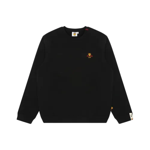 Aape Черный BKX Женские Свитшоты