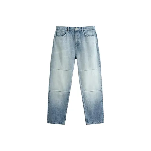 ZARA Collaboration ORIGINS Светло-Синие Мужские Джинсы