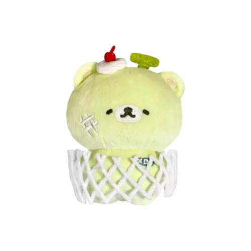 MENGXIAOZAI Милый Мягкий и Очаровательный Медвежонок Дыня Охлаждающий Брелок Плюшевый Подвеска 10 см Рекомендуемая Высота