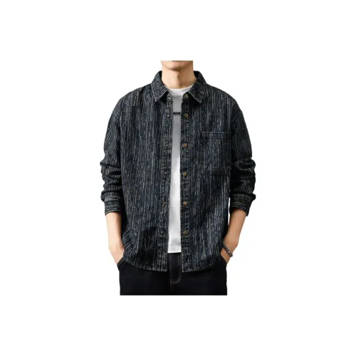 SLLAVIF Синий Мужской Куртки