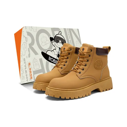 ROBINHOOD Ankle Длина (размер в длину) Мартин Boot Men's Box Включено