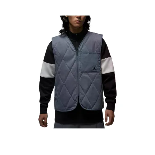 Джордан Светло-Серый Мужские Жилеты